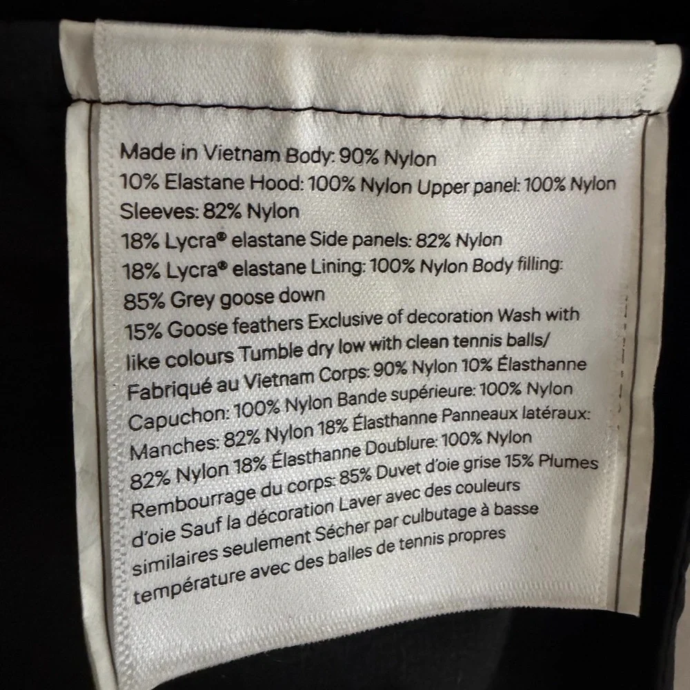 lululemon athletica Black Puffer Jacket - Picture 7 of 7